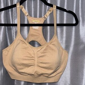 Tek Gear Women's Beige Sports Bra